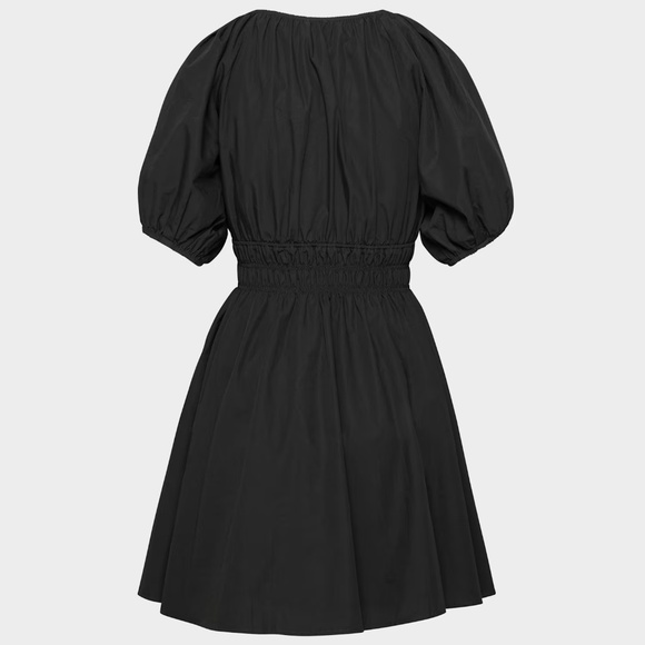 Aritzia poplin V-neck mini dress – White (XXS) - Picture 14 of 15